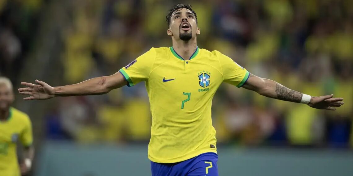 Lucas Paquetá - Foto - Lucas Figueiredo - CBF