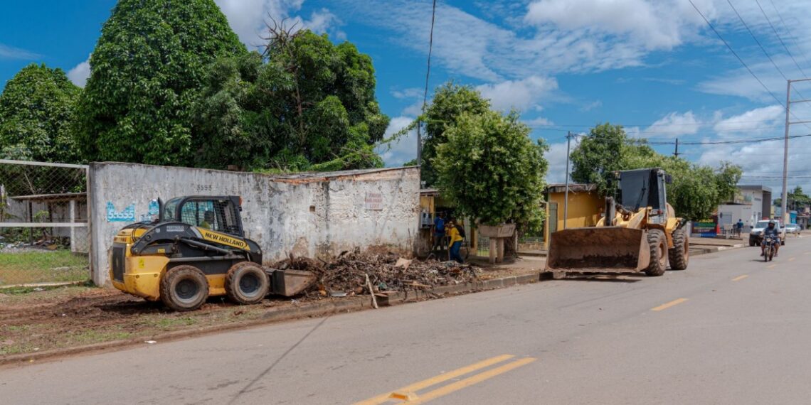 Operação Cidade Limpa: prefeitura de Porto Velho inicia programa de melhoria urbana - Foto: Wesley Pontes / SMC