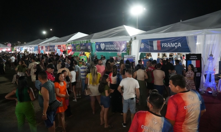 Festa Às Nações reúne gastronomia e cultura de 12 países no Parque da Cidade em Porto Velho