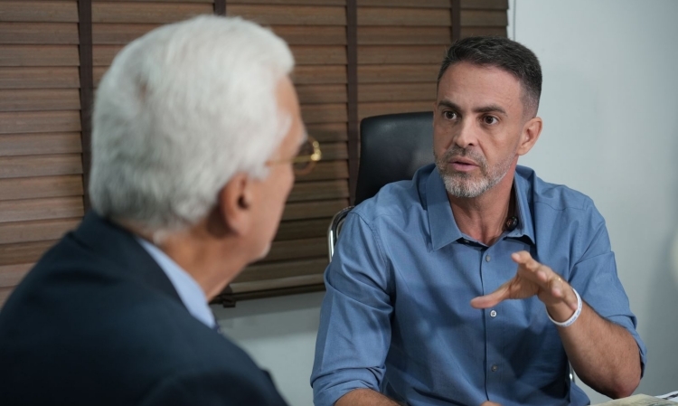 Prefeito de Porto Velho recebe embaixador do Chipre e propõe cidade-irmã com foco ambiental