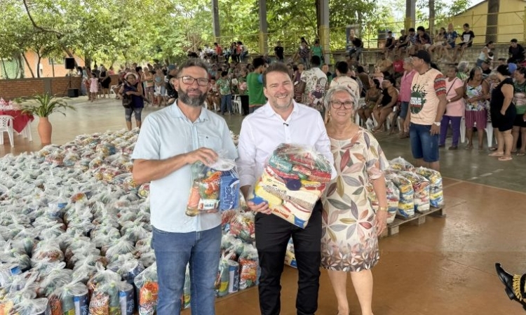 Associação São Tiago Maior realiza entrega de cestas básicas na Zona Leste de Porto Velho