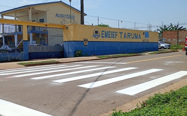 Porto Velho atualiza sinalização viária para melhorar segurança e mobilidade