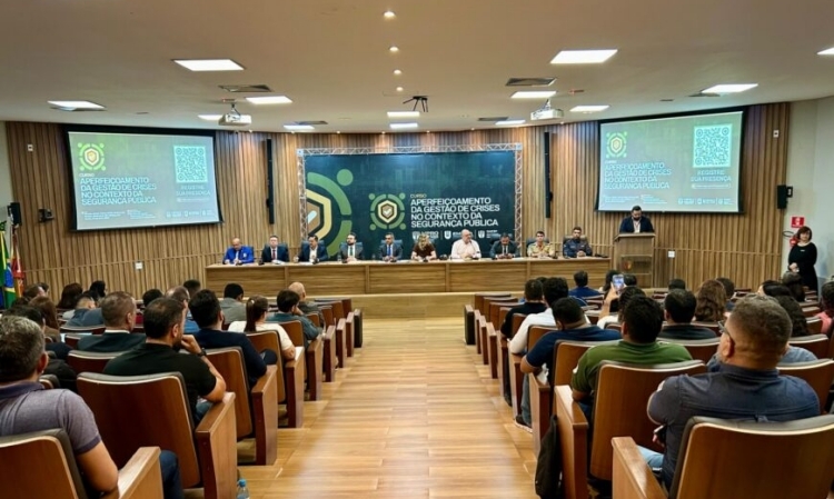 Rondônia participa de curso nacional sobre gestão de crises na segurança pública