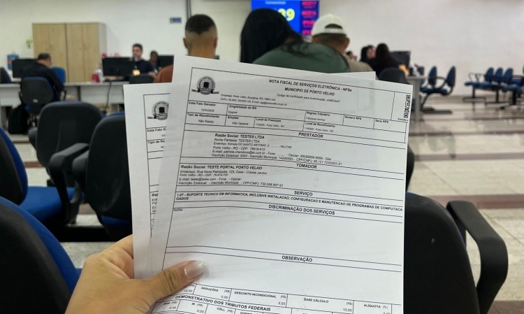 Porto Velho passa integrar sistema nacional de Nota Fiscal de Serviços Eletrônica