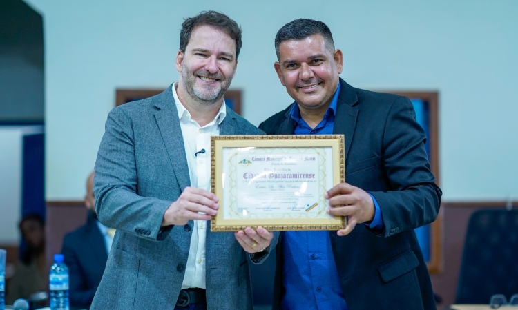 Alex Redano recebe Título de Cidadão Guajaramirense em sessão solene da ...