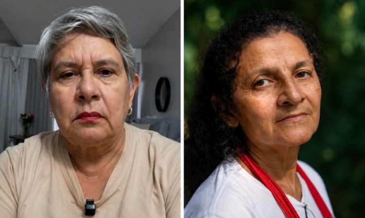 Rosângela Cipriano e Neidinha Suruí - Foto: Assessoria de Comunicação
